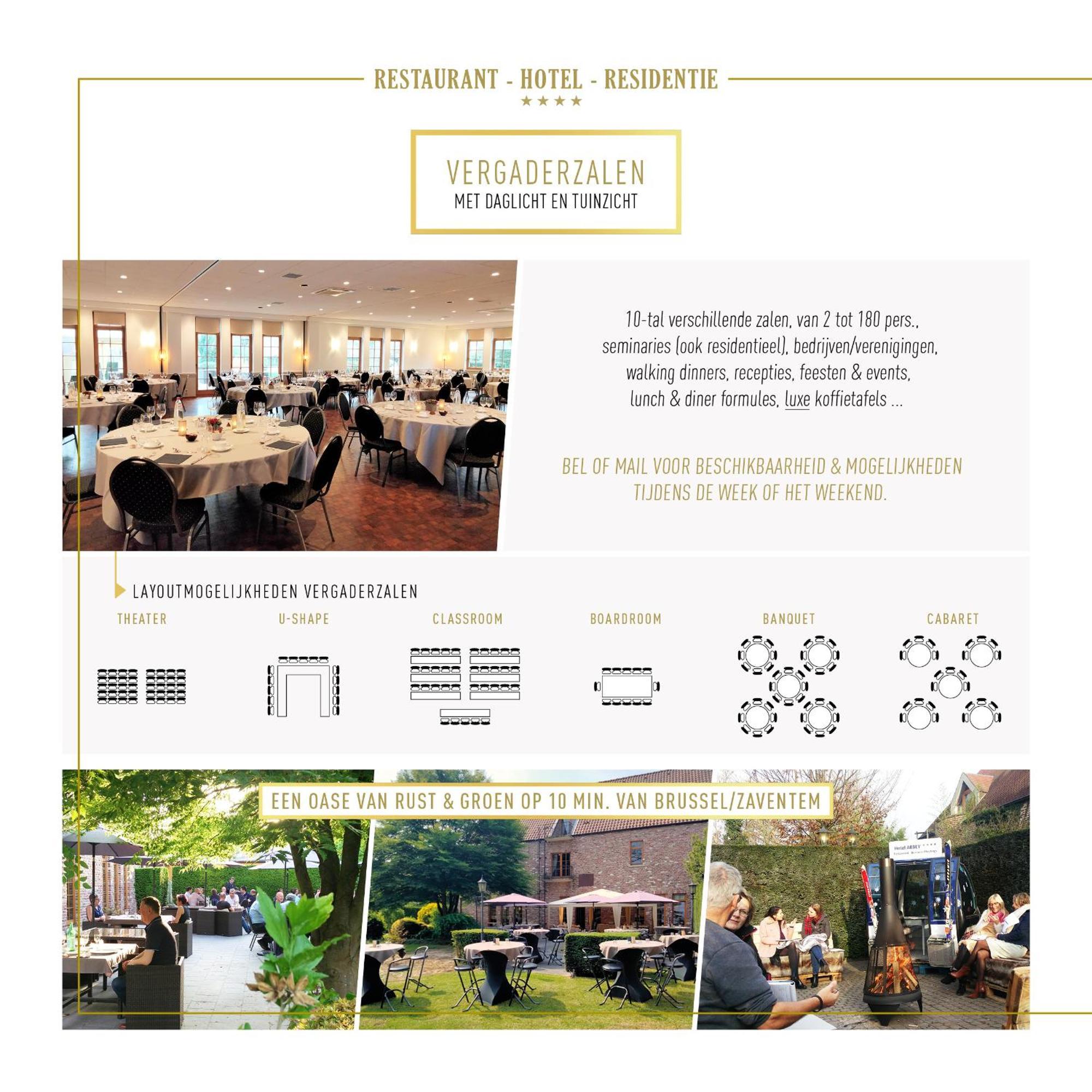 Hotel Abbey Grimbergen Dış mekan fotoğraf